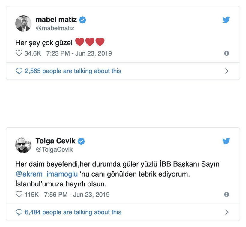 Sanatçılardan İmamoğlu’na tebrik mesajları: 'Her şey çok güzel oldu' - Resim : 10