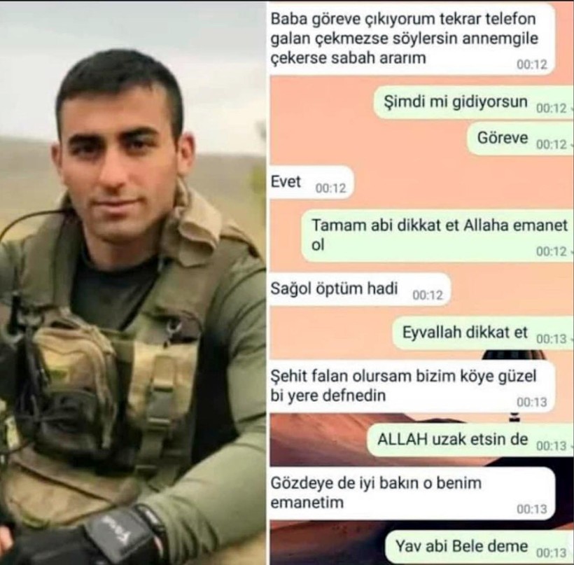 2022'de şehit olan Uzman Çavuş Nurettin Tokyürek'in naaşı bulunmuştu: Son isteği yerine getirildi - Resim : 2
