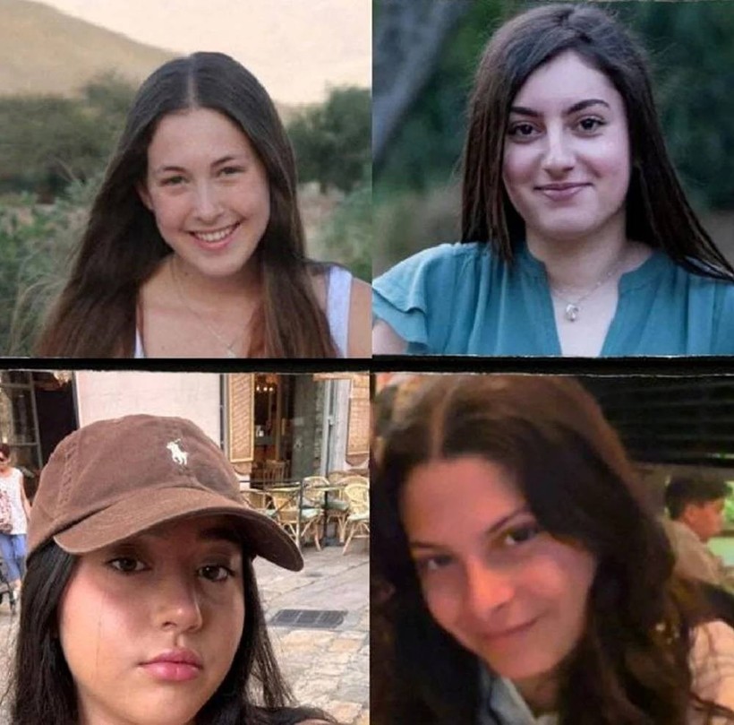 Gazze'de ikinci esir takası! İsrailli 4 kadın rehine teslim edildi