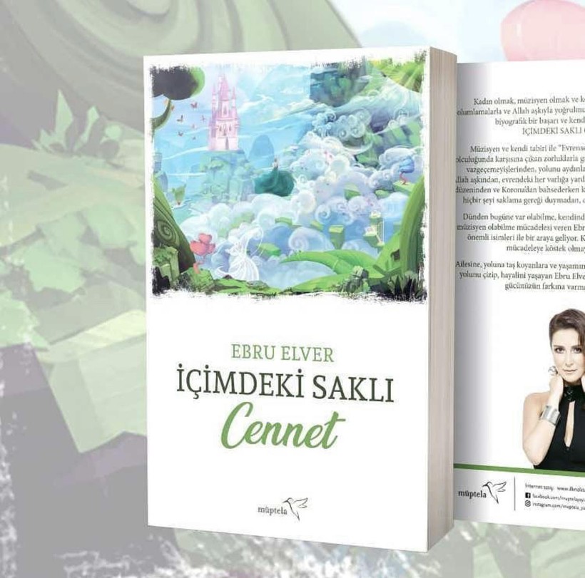 Ebru Elver'in 'İçimdeki Saklı Cennet' kitabı çıktı! Geliri ihtiyaç sahiplerine bağışlanacak