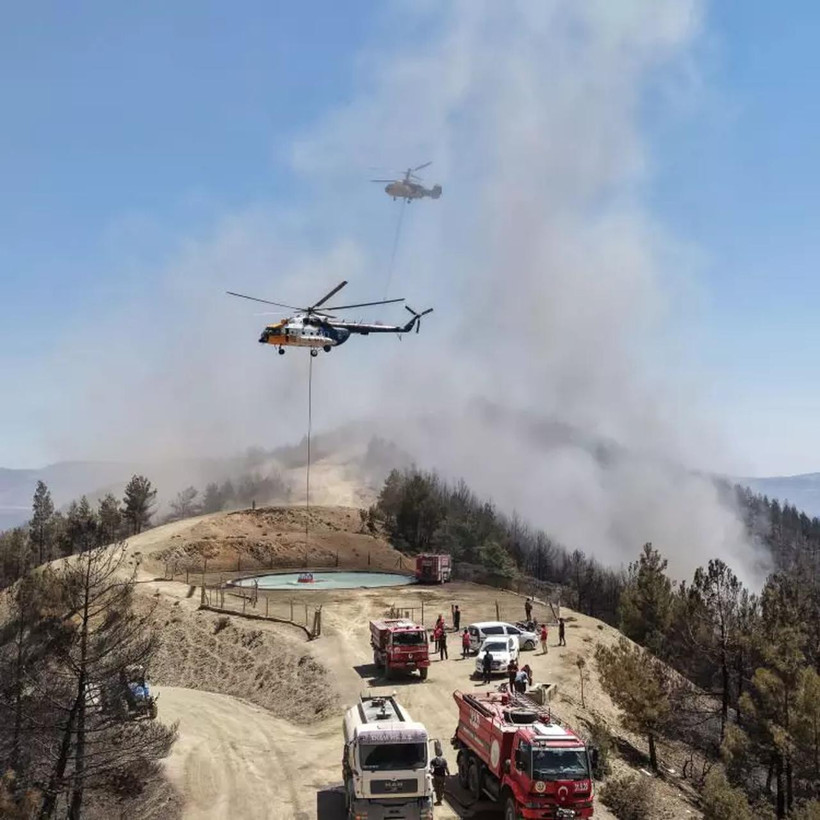 4 ilde orman yangınlarıyla mücadele sürüyor! İşte son durum - Resim : 11
