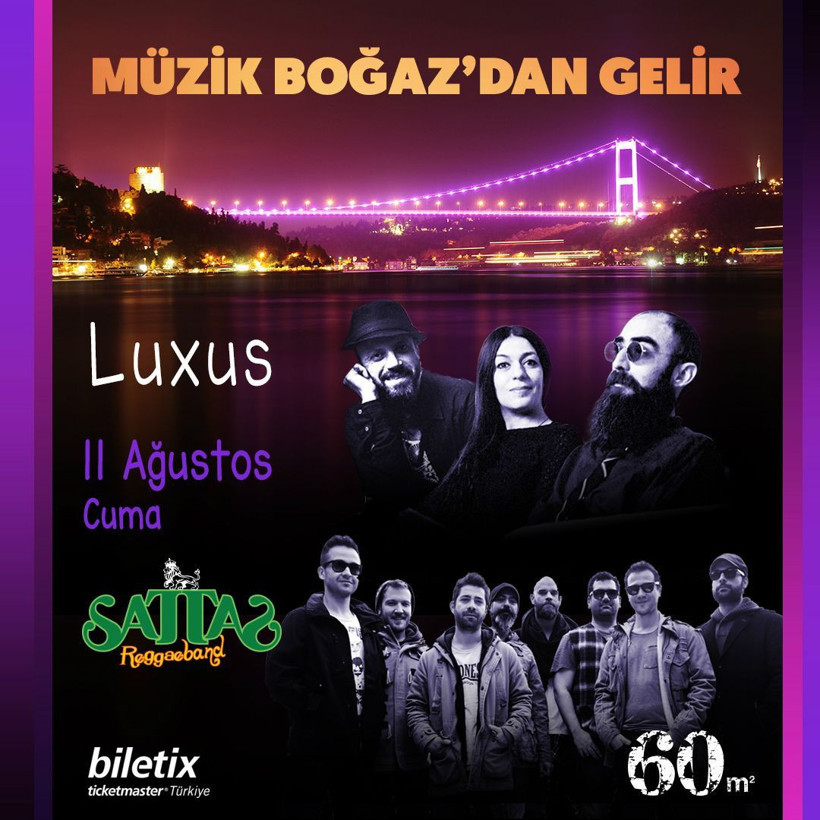 Luxus ve Sattas, Müzik Boğaz'dan Gelir Teknesi'nde