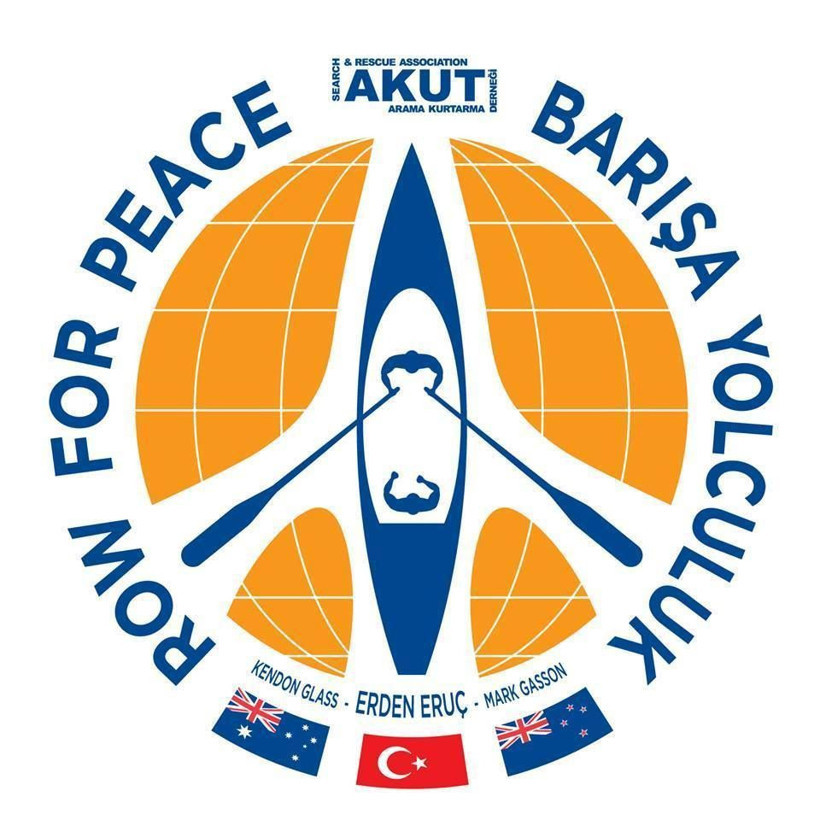 çArşı pankartı ile binlerce mil kürek çekecekler!