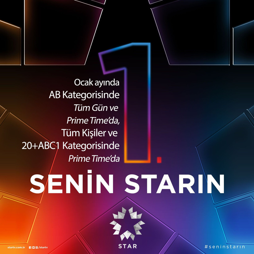 Star, Ocak ayını birinci bitirdi