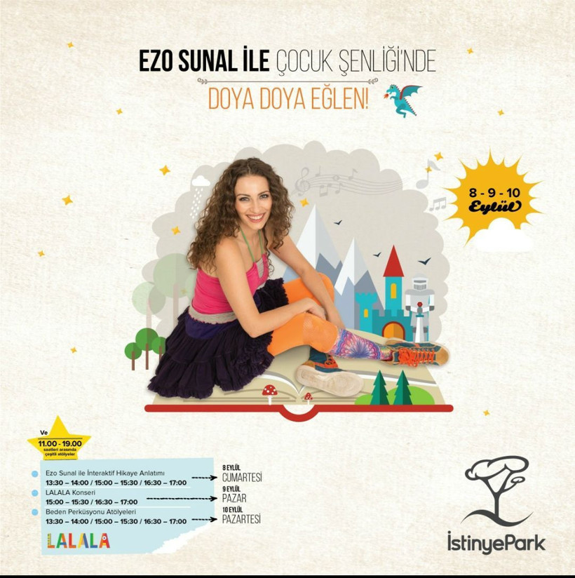 Ezo Sunal'dan çok özel çocuk şenliği