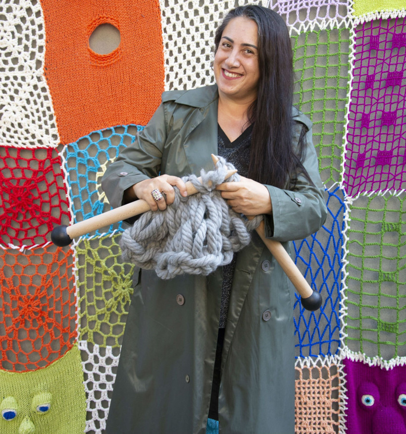 Ünlü oyuncular Örgü Festivali'nde buluştu - Resim : 3