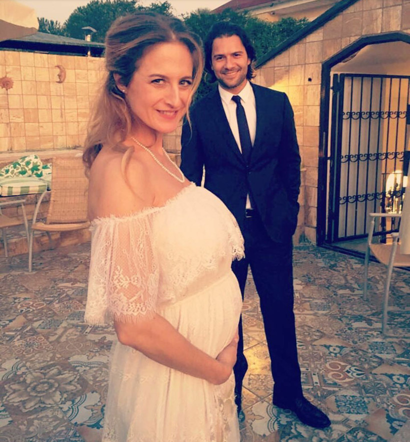 Hamile gelin Canan Ergüder, Kenan Ece ile İzmir'de evlendi