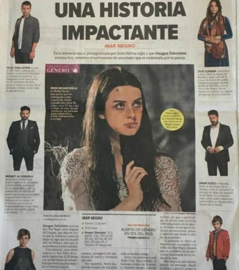 Sen Anlat Karadeniz'in Nefes'i İrem Helvacıoğlu Meksika'da manşetlerde! - Resim : 3