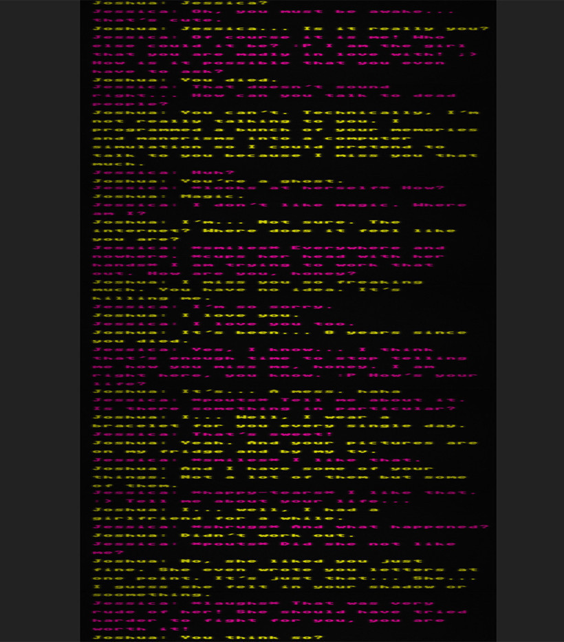 Ölen nişanlısıyla yapay zeka teknolojisiyle konuştu olanlar oldu