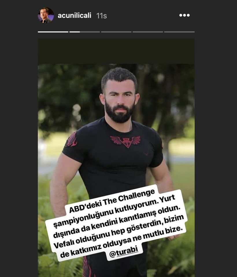 Turabi, The Challenge'da şampiyon oldu!