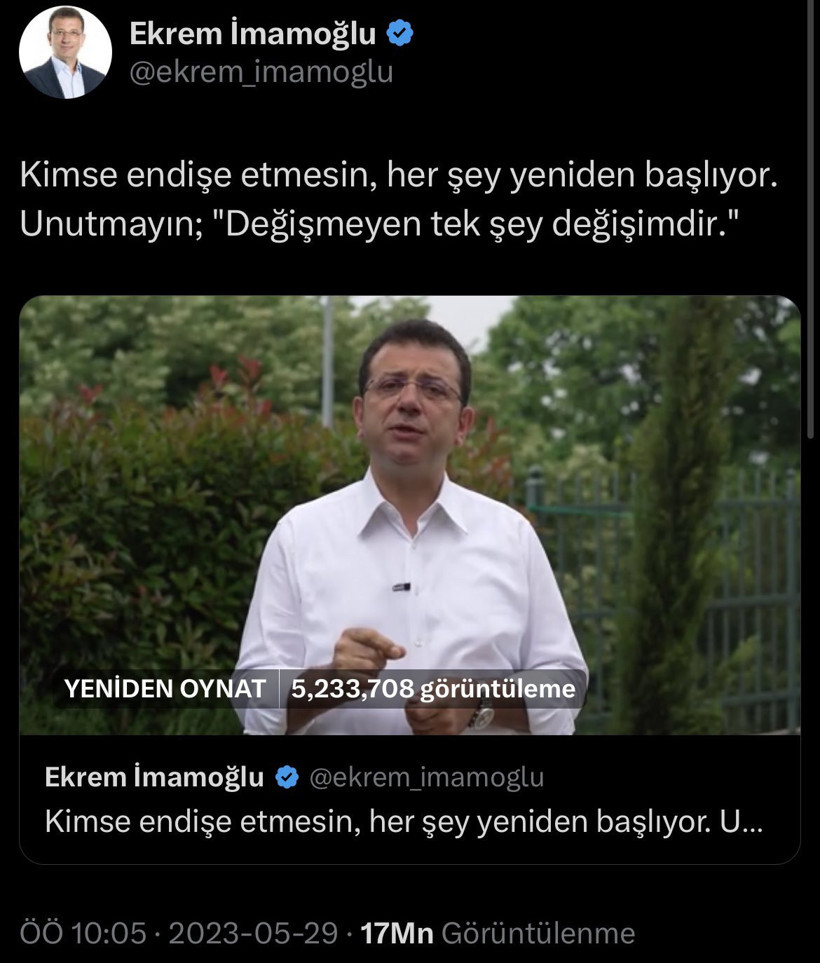 Son Dakika... Ekrem İmamoğlu'ndan erken seçim çağrısı! Kurtulmanın tek yolu
