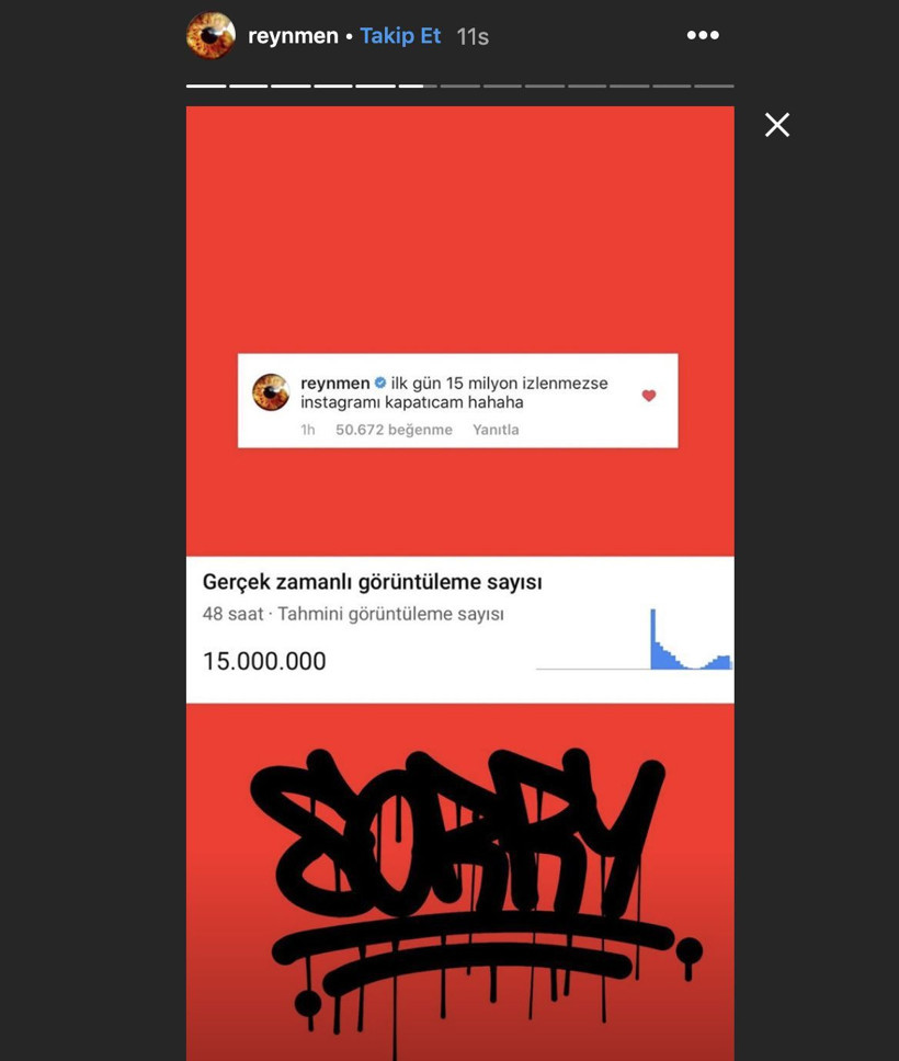 Reynmen, Ela ile YouTube Türkiye rekorunu kırdı! - Resim : 4