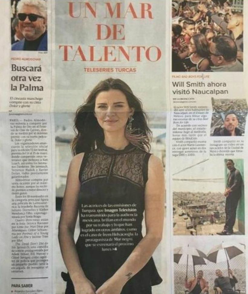 Sen Anlat Karadeniz'in Nefes'i İrem Helvacıoğlu Meksika'da manşetlerde! - Resim : 2