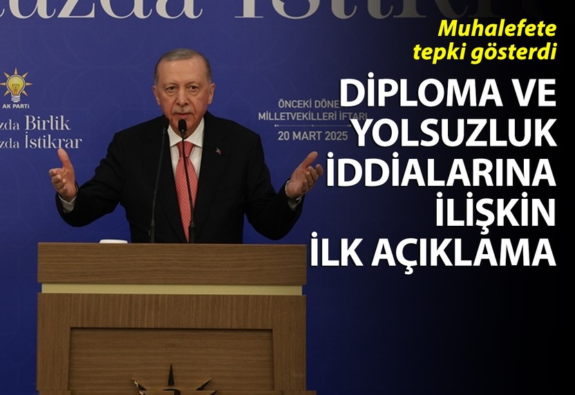 Son Dakika... Cumhurbaşkanı Erdoğan: CHP diploma konusunda ve yargının iddialarına cevap veremiyor