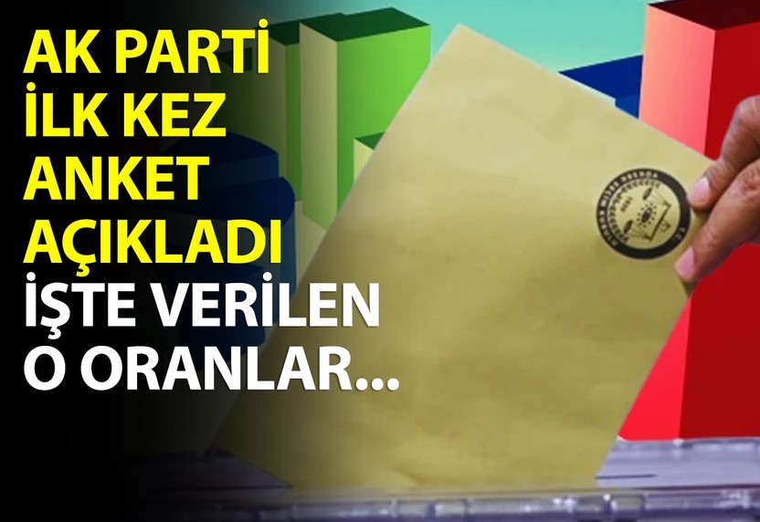 AK Parti'den anket açıklaması! Oy oranını canlı yayında açıkladı