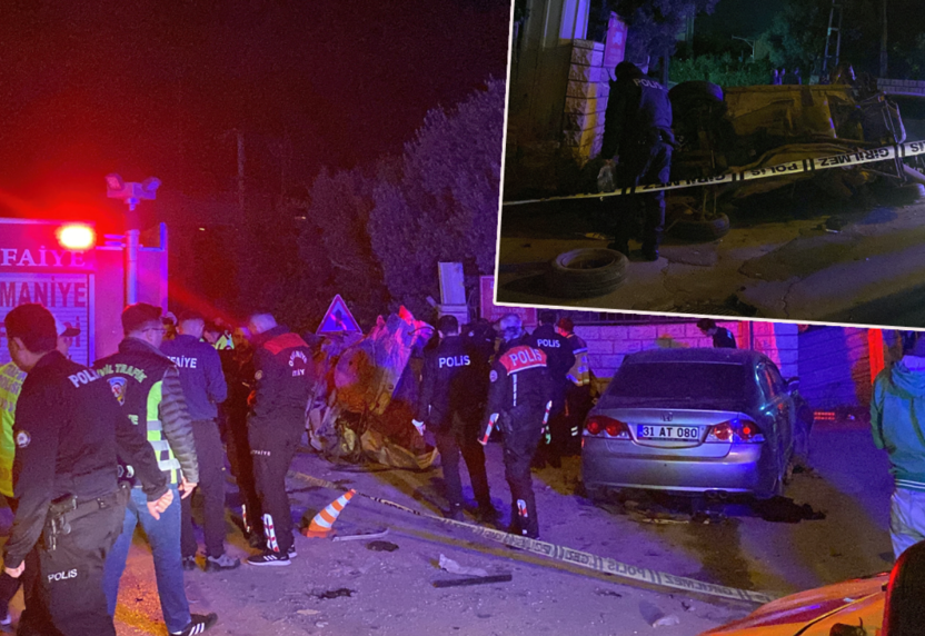 Facia gibi kaza! 3 aracın karıştığı kazada ölü ve yaralılar var