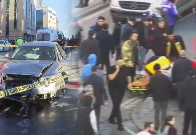 İstanbul'da facia gibi kaza! Otomobil dehşet saçtı! Ölü ve yaralılar var